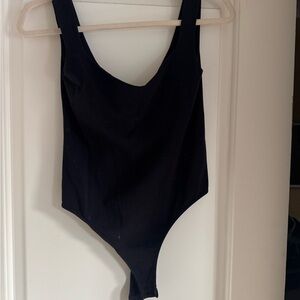 Free People Intimates Black Body Suit